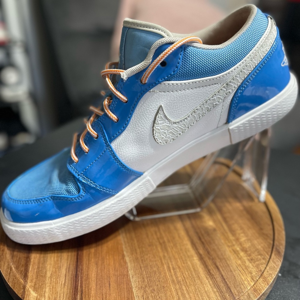 Nike air jordan with Orange Accents had to find  limited 300 plus on ebay used